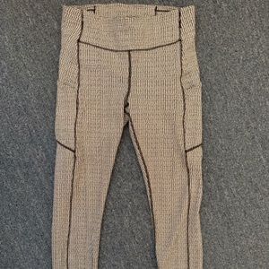 Checker Lululemon Leggings